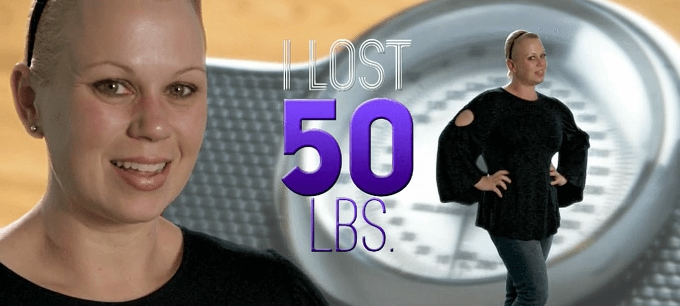 50lb Weight Loss Before and After Woman