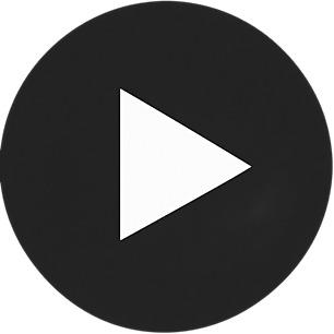 Play button on a dark background